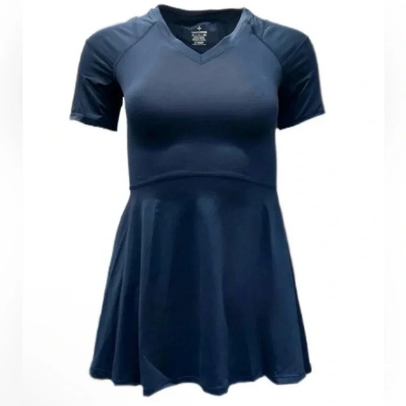 Tommie Copper Tops - NWT Tommie Copper A-Line Compression Shoulder Support Shirt Navy Medium